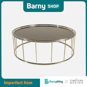 Stainless Steel Frame Coffee Table - Missing glass top