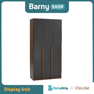 MANDO 3 DOOR WARDROE (WALNUT)