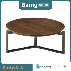 DARK WOOD COFFEE TABLE