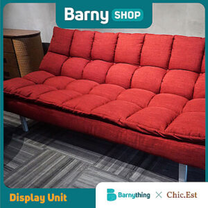 Buy Display Unit 3-Seater Red Lounge Sofa | Barnything X Chic.Est