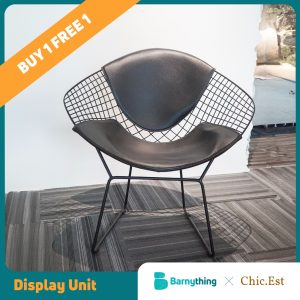 Luxurious Lobby / Lounge Easy Chair - Black BUY 1 FREE 1